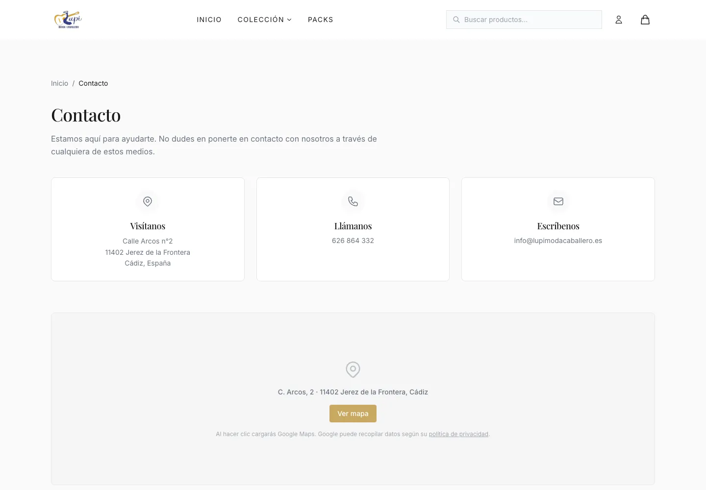 Captura 2 de Proyecto cliente — E-commerce